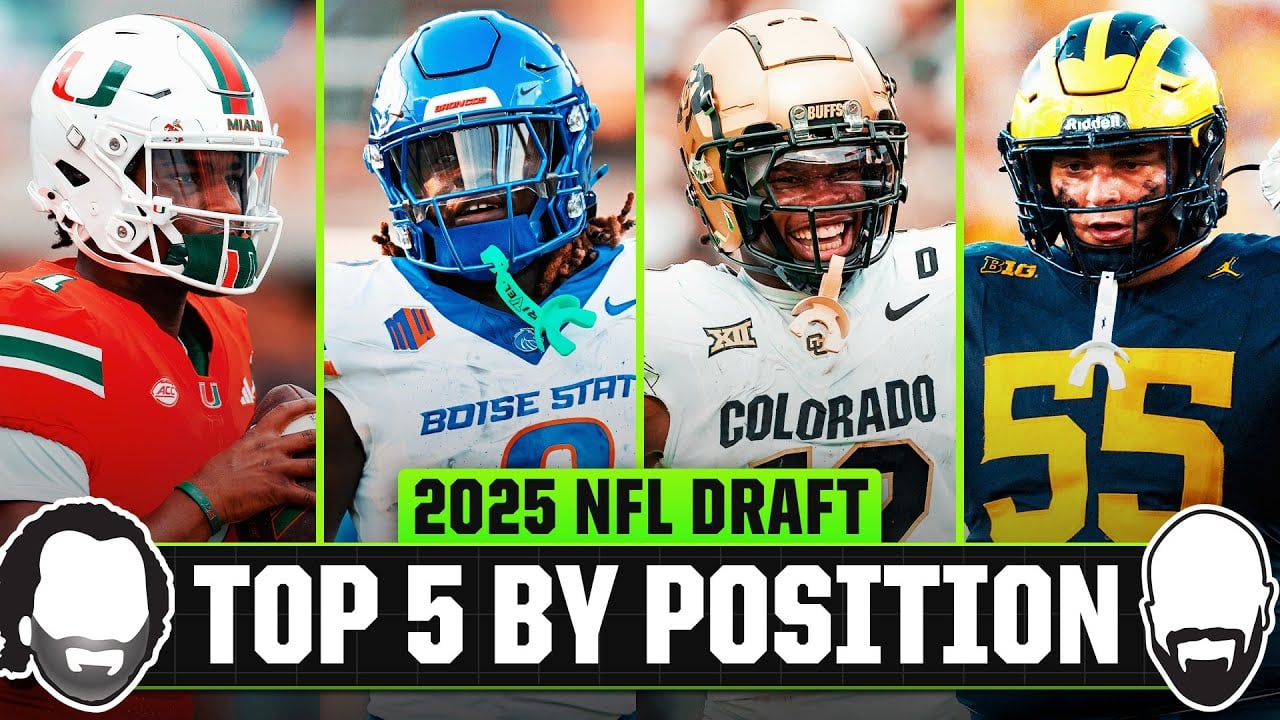 2025 NFL Draft Positional Rankings | Review & Analysis