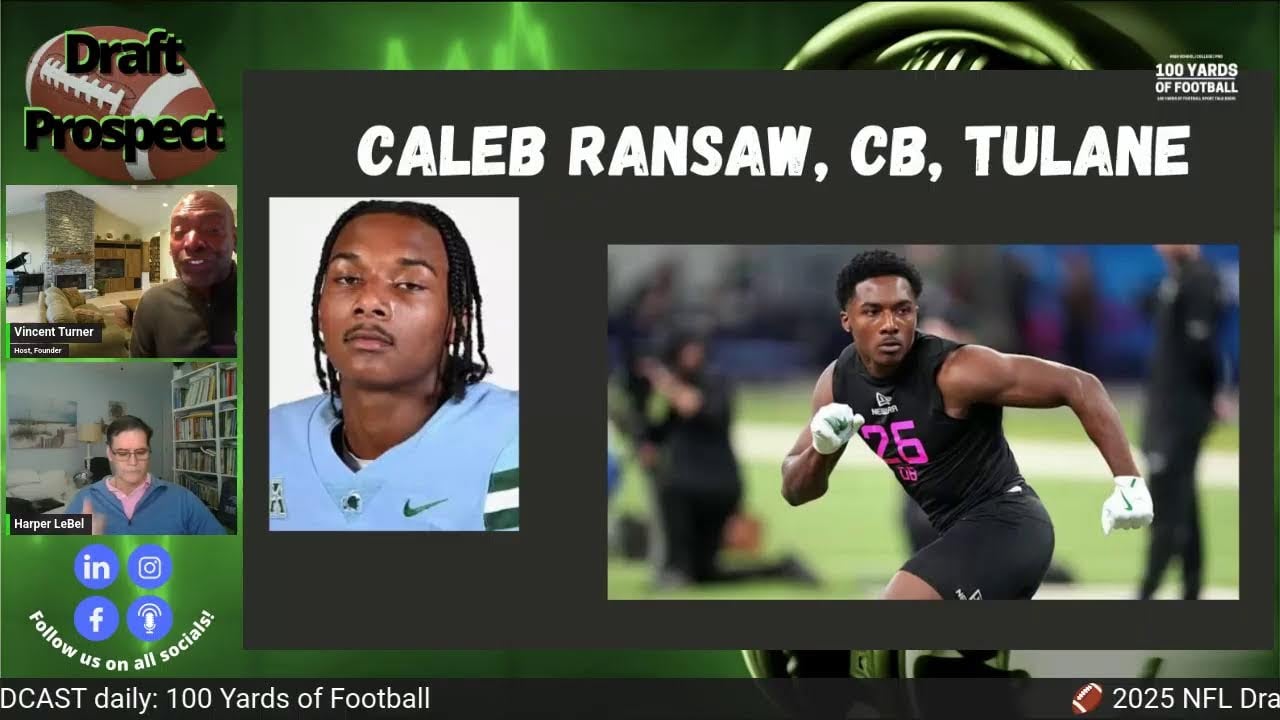 2025 NFL Draft Prospect: Caleb Ransaw, CB, Tulane