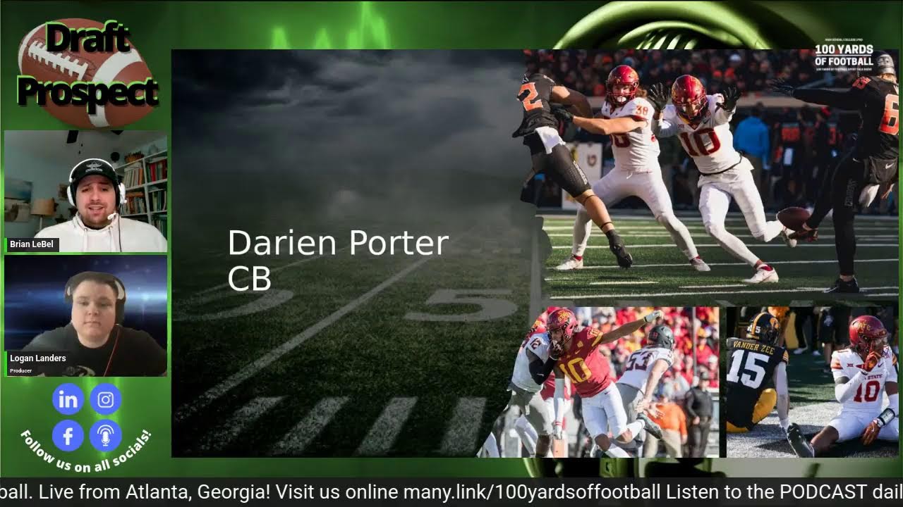 2025 NFL Draft Prospect: Darien Porter, CB, Iowa State