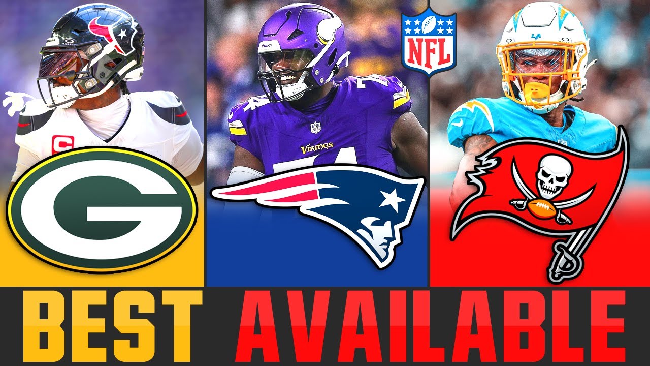 2025 NFL Free Agency BEST Available Free Agents