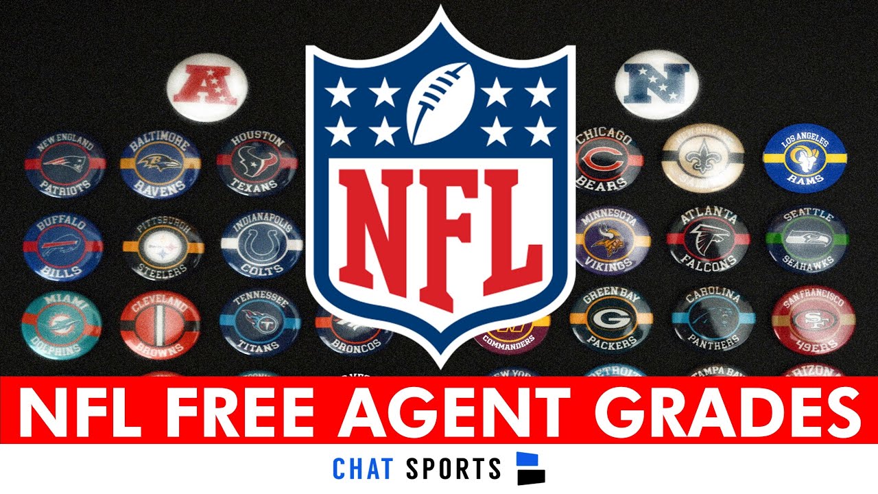 2025 NFL Free Agency Grades For All 32 NFL Teams So Far This Offseason