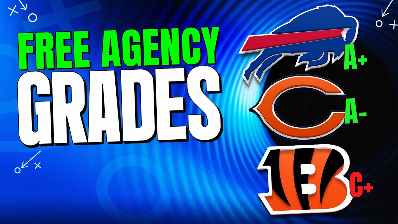 2025 NFL Free Agency Grades for All 32 Teams | PFF NFL Show