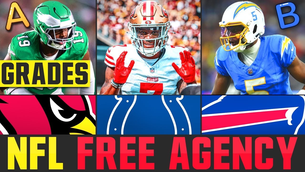 2025 NFL Free Agency Signings & Grades | NFL Free Agency Winners & Losers