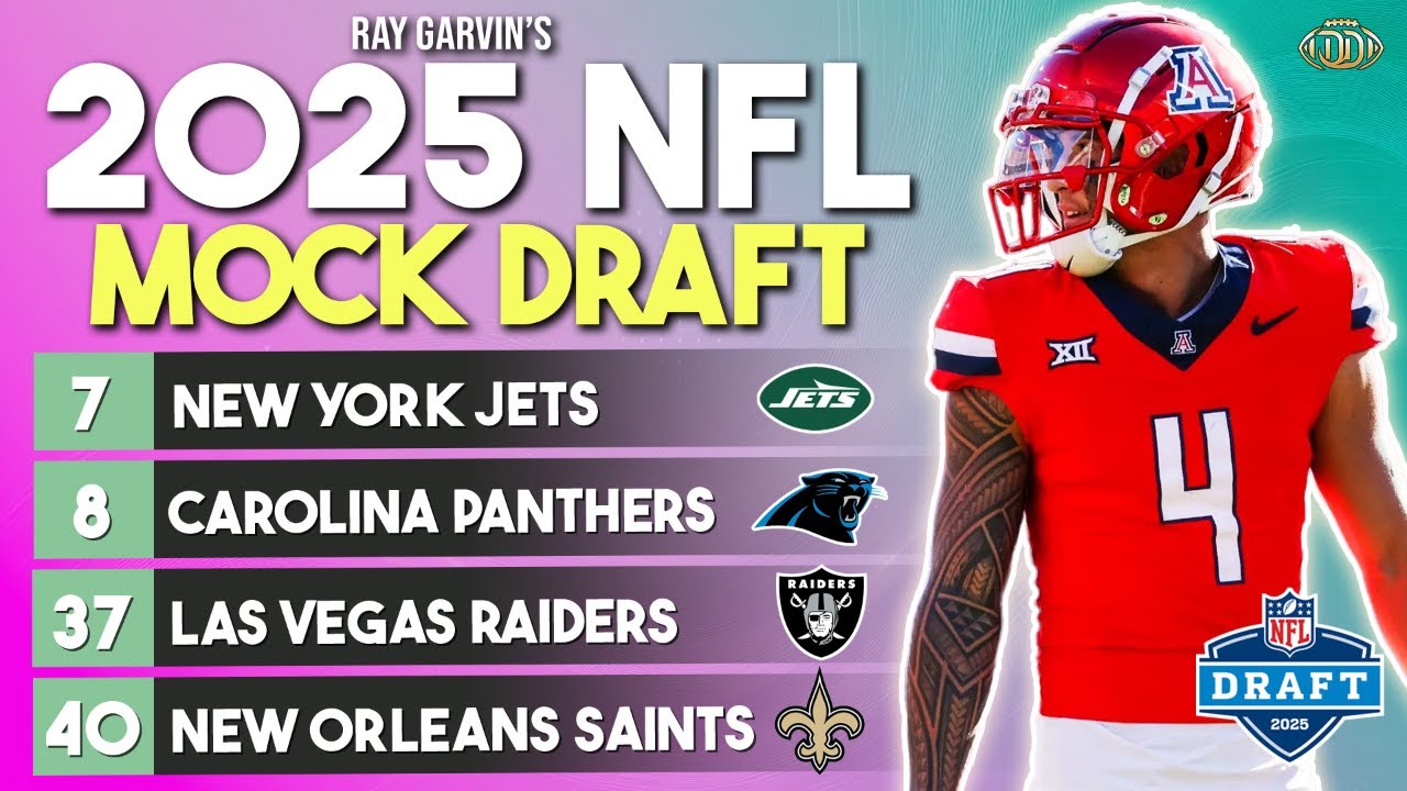 2025 NFL Mock Draft: 2-Round Post Free Agency Mock (LIVE) | #nfldraft