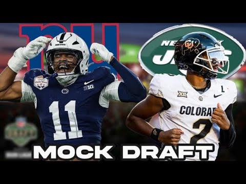 2025 NFL Mock Draft 3.0 I Post NFL Draft Combine