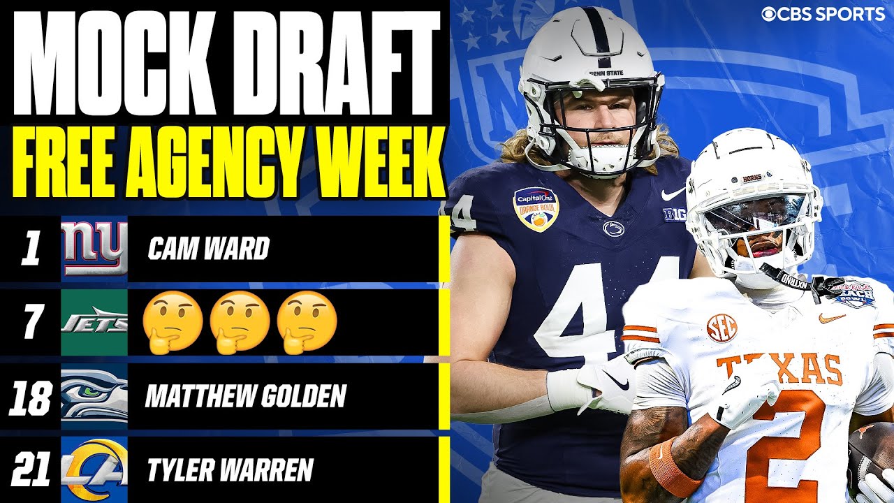 2025 NFL Mock Draft 4.0: Full First Round [All 32 picks] | Free Agency Week Edition