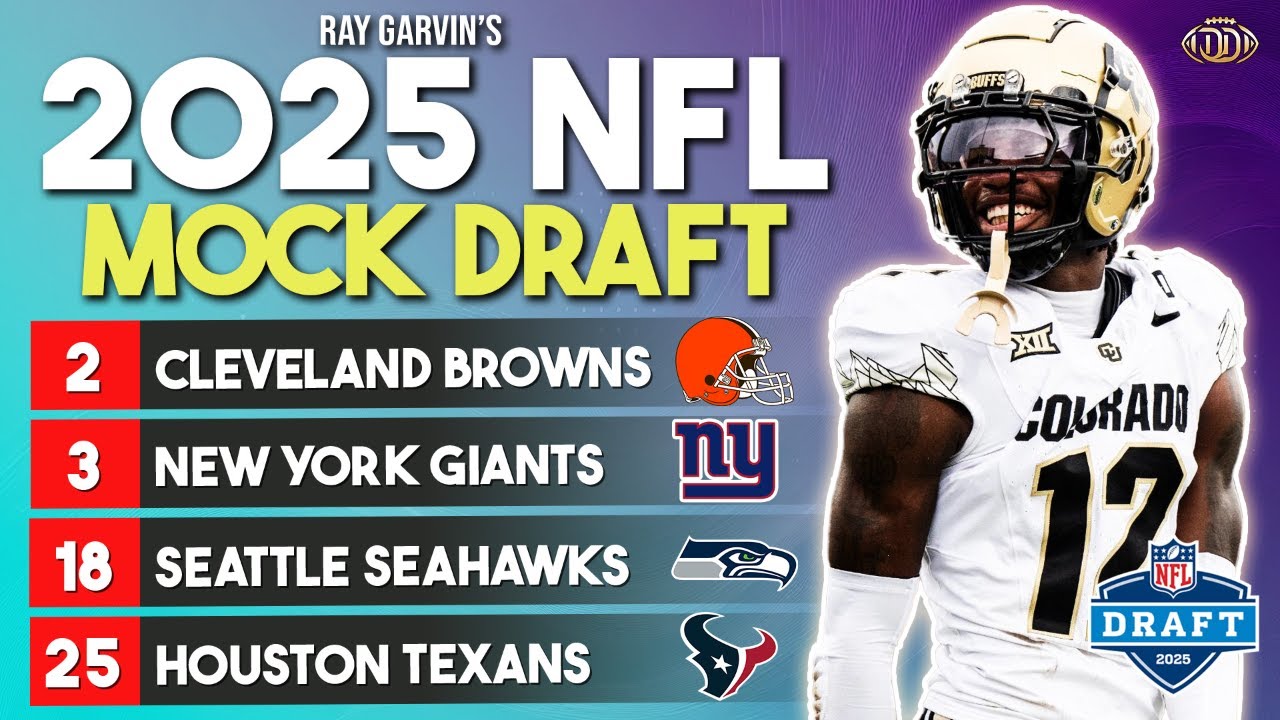 2025 NFL Mock Draft After Free Agency Frenzy: Updated First-Round Picks