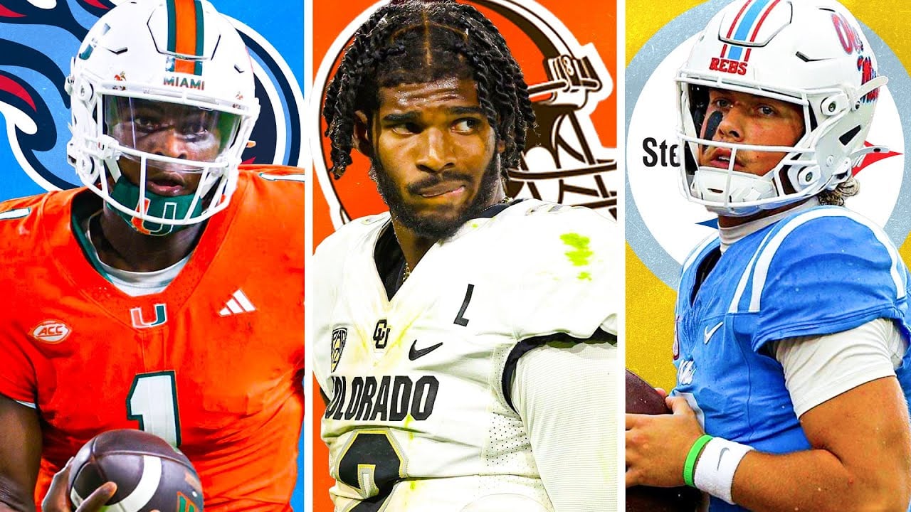 2025 NFL Mock Draft POST Free Agency! 3 QBs in the 1st