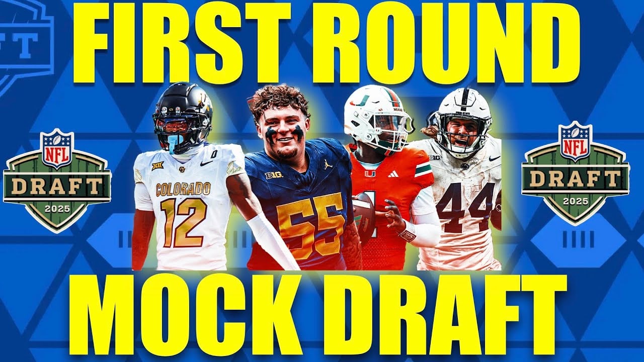 2025 NFL MOCK DRAFT | PRE FREE AGENCY | ALL 32 NFL TEAMS