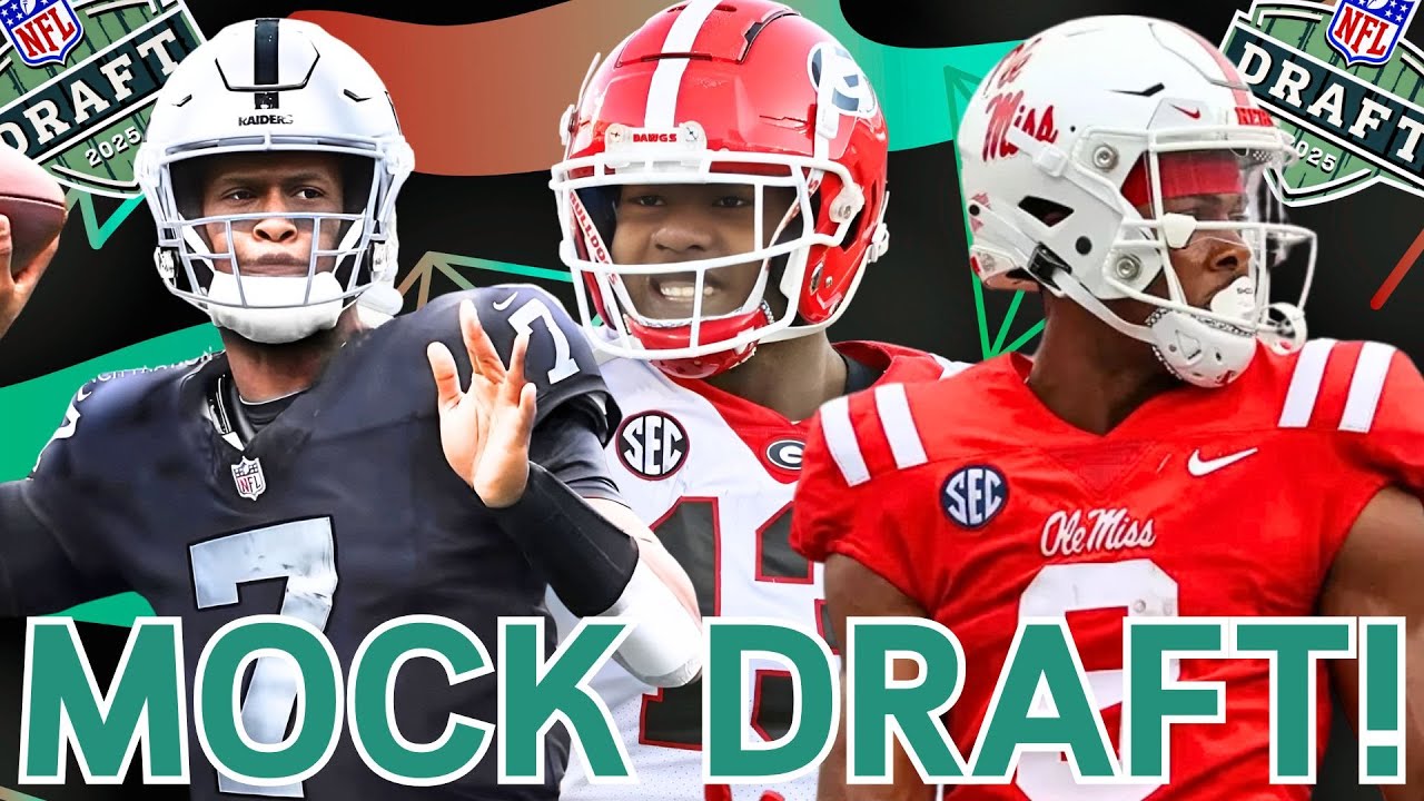 3 Round POST GENO SMITH TRADE 2025 NFL Mock Draft | Seattle gets their NEW QB!! 🔥