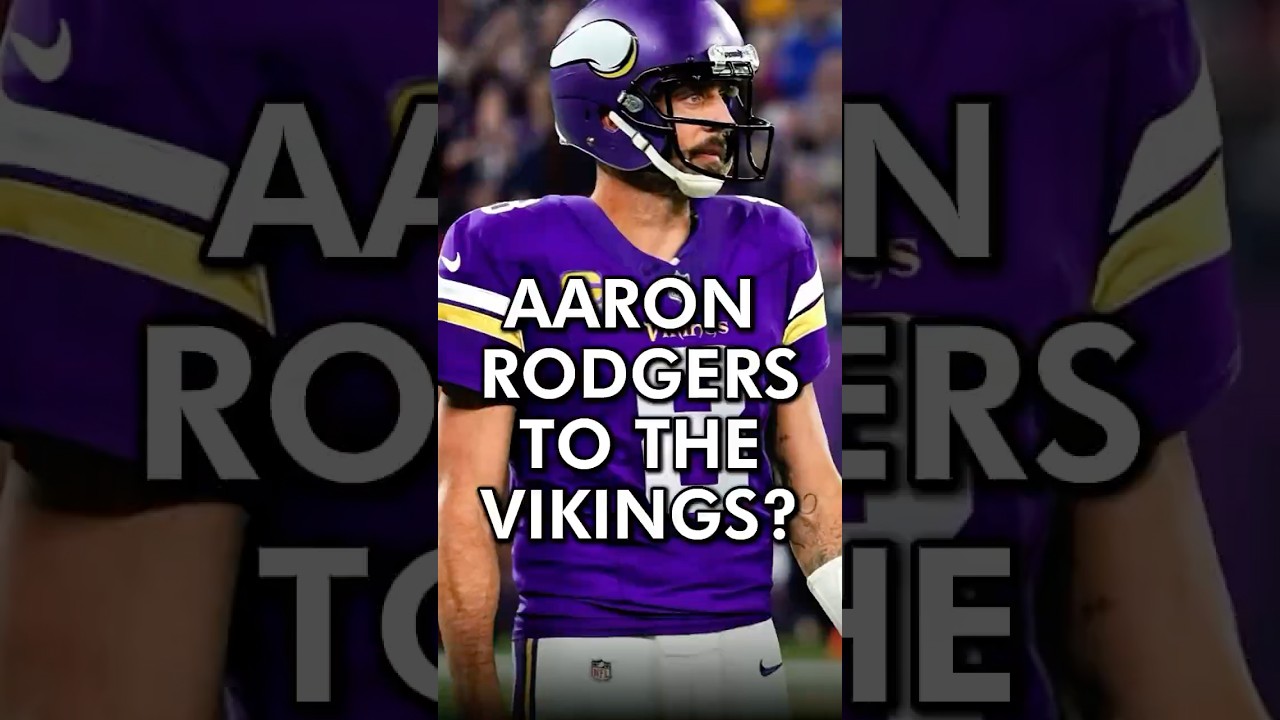 Aaron Rodgers Pulling A Brett Favre 2.0? #nfl #nflnews #nflfreeagency #vikings #aaronrodgers