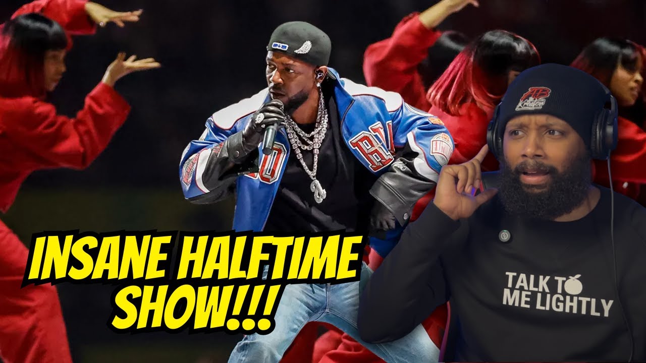 AB Reacts to Kendrick Lamar’s Super Bowl Halftime Show – A Legendary Performance! 🔥