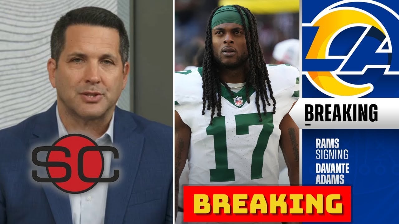 Adam Schefter BREAKING: Davante Adams is signing with the Rams on 2-yr/$46M includes $26M guaranteed