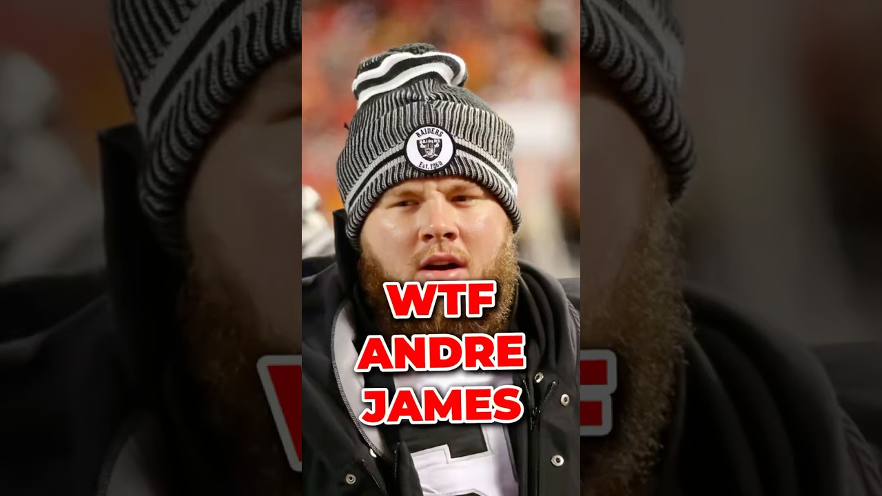 Andre James news that will make Raiders fans say WTF #shorts #nfl #nflfreeagency