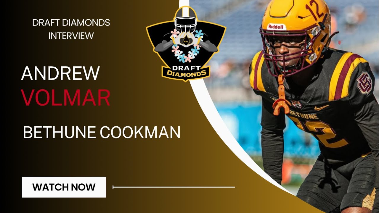 Andrew Volmar, DB, Bethune Cookman | 2025 NFL Draft Prospect Zoom Interview