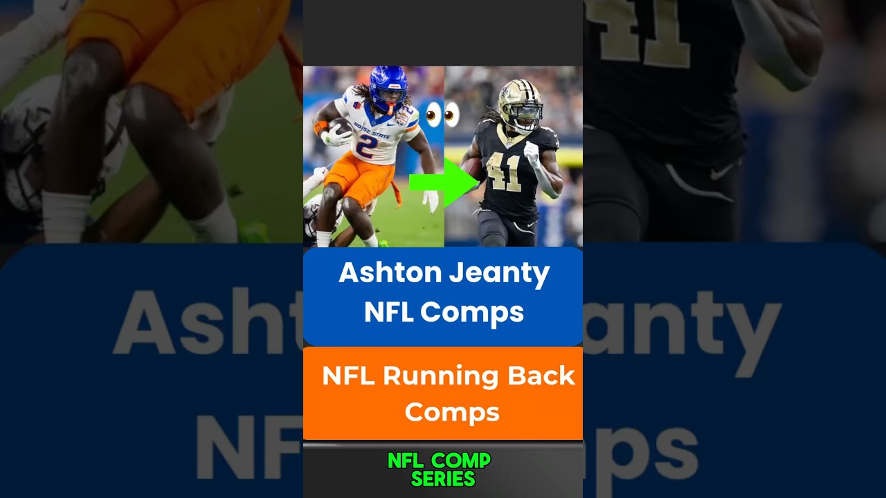 Ashton Jeanty NFL Running Back Comps | NFL DRAFT #shorts #football #nfl