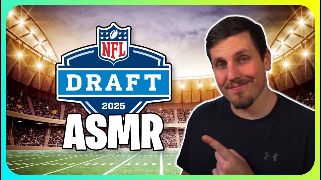 (ASMR) 2025 NFL 1st Round Mock Draft