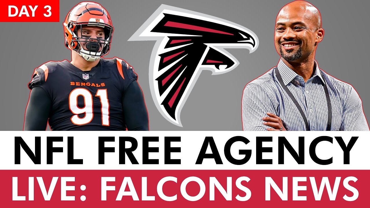 Atlanta Falcons NFL Free Agency Tracker LIVE 2025 – Day 3: Falcons News, Rumors, Top NFL Free Agents