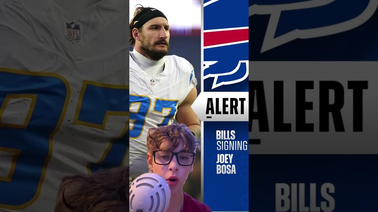 🚨Bills sign Joey Bosa#NFL #NFLNews #BuffaloBills #LAChargers #fyp God1￼ ￼