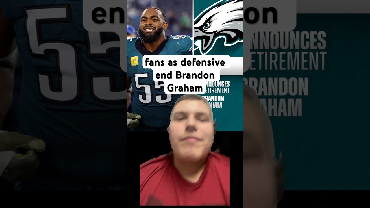 🚨 Brandon Graham Retires After 15 Seasons in the NFL! #nfl #nfltrending #nflfootball #nflviral