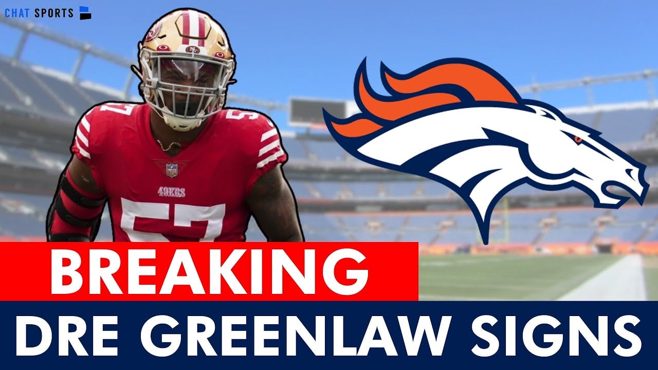 BREAKING: Denver Broncos SIGN Dre Greenlaw In NFL Free Agency + GREAT News On Cooper Kupp