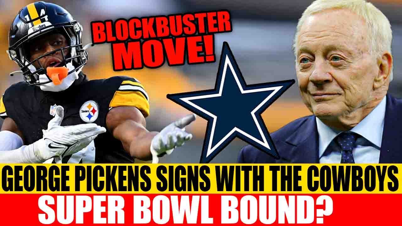 🚨 BREAKING: George Pickens Signs with the Dallas Cowboys in Major NFL Move! 🚨 | Dallas Cowboys News