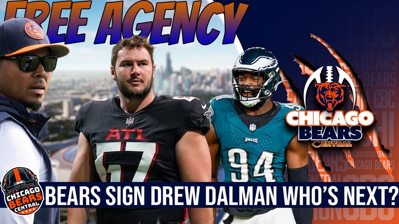 Breaking News: Chicago Bears SIgn Drew Dalman | 2025 NFL Free Agency Livestream