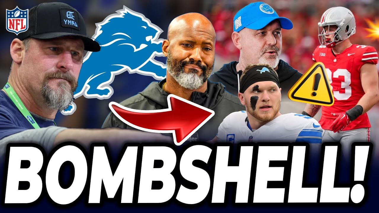 🔴BREAKING NEWS! DETROIT LIONS NEWS TODAY! DRAFT 2025 NFL – aidan hutchinson, Sawyer amon-ra st brown