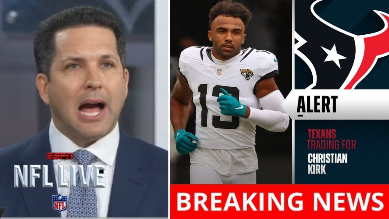 [BREAKING NEWS] Jaguars trade Christian Kirk to Texans for a 7th-rd pick – Adam Schefter | NFL LIVE