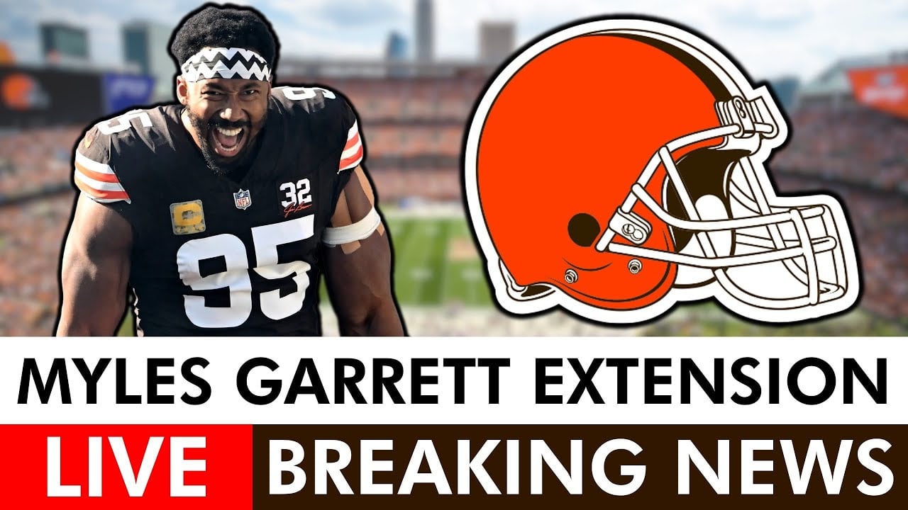 🚨 BREAKING NEWS: Myles Garrett Signs MASSIVE Contract Extension With Cleveland Browns | News