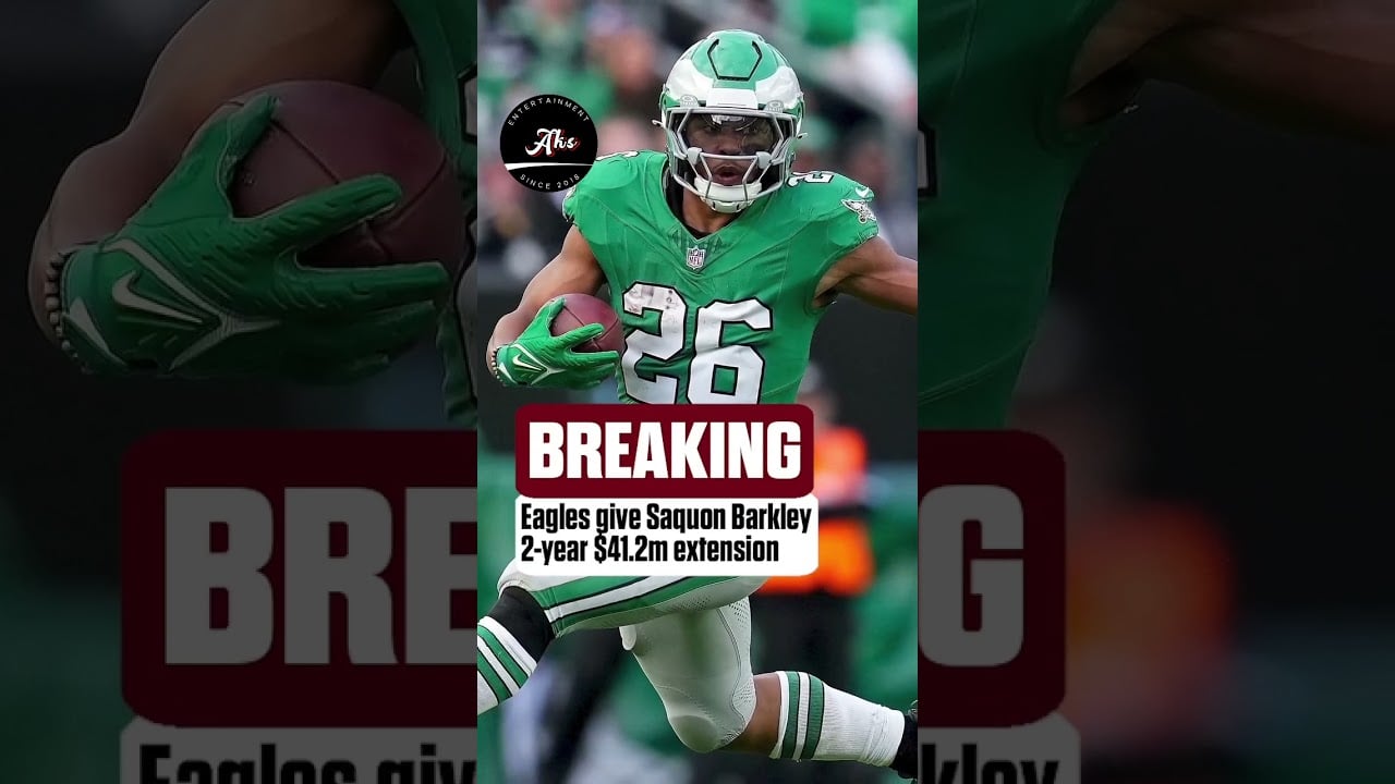 breaking news – Saquon Barkley and Eagles – #breakingnews #eagles #saquonbarkley #philadelphia #nfl