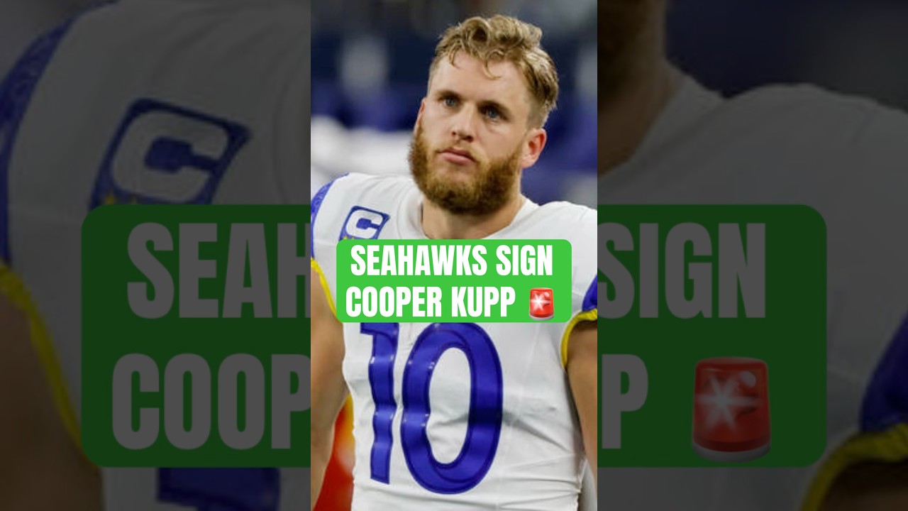 BREAKING: SEAHAWKS SIGN COOPER KUPP #shorts #youtubeshorts #seattleseahawks #seahawks #nfl #nflnews