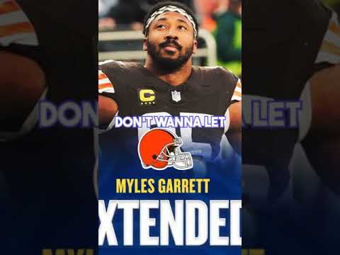 Browns Overpay Miles Garrett? Questionable Team Priorities Exposed! #justthestats #NFL #NFLNews