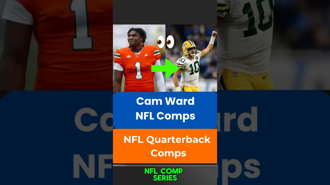 Cam Ward NFL Quarterback Comps | NFL DRAFT #shorts #football #nfl