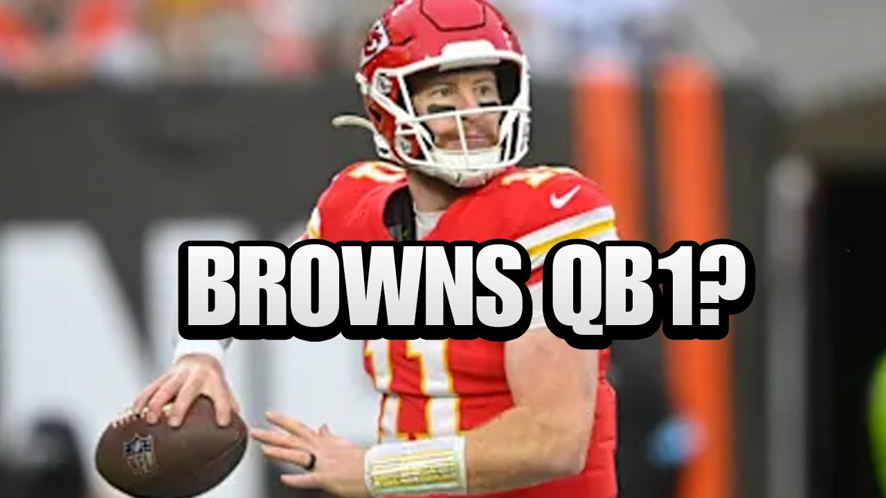 CARSON WENTZ TO THE BROWNS? NFL NEWS! NFL DRAFT 2025! NFL NEWS TODAY!