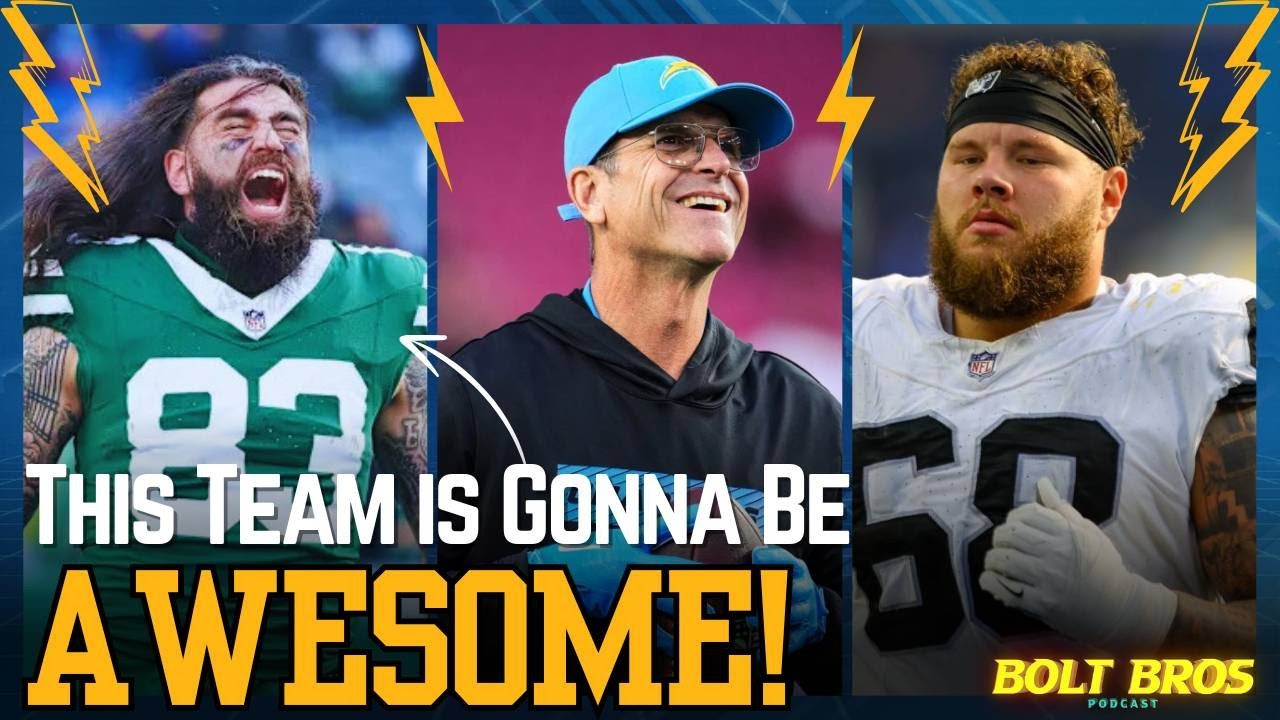 Chargers Free Agency SHOCKERS! Top News Breakdown | Bolt Bros | NFL