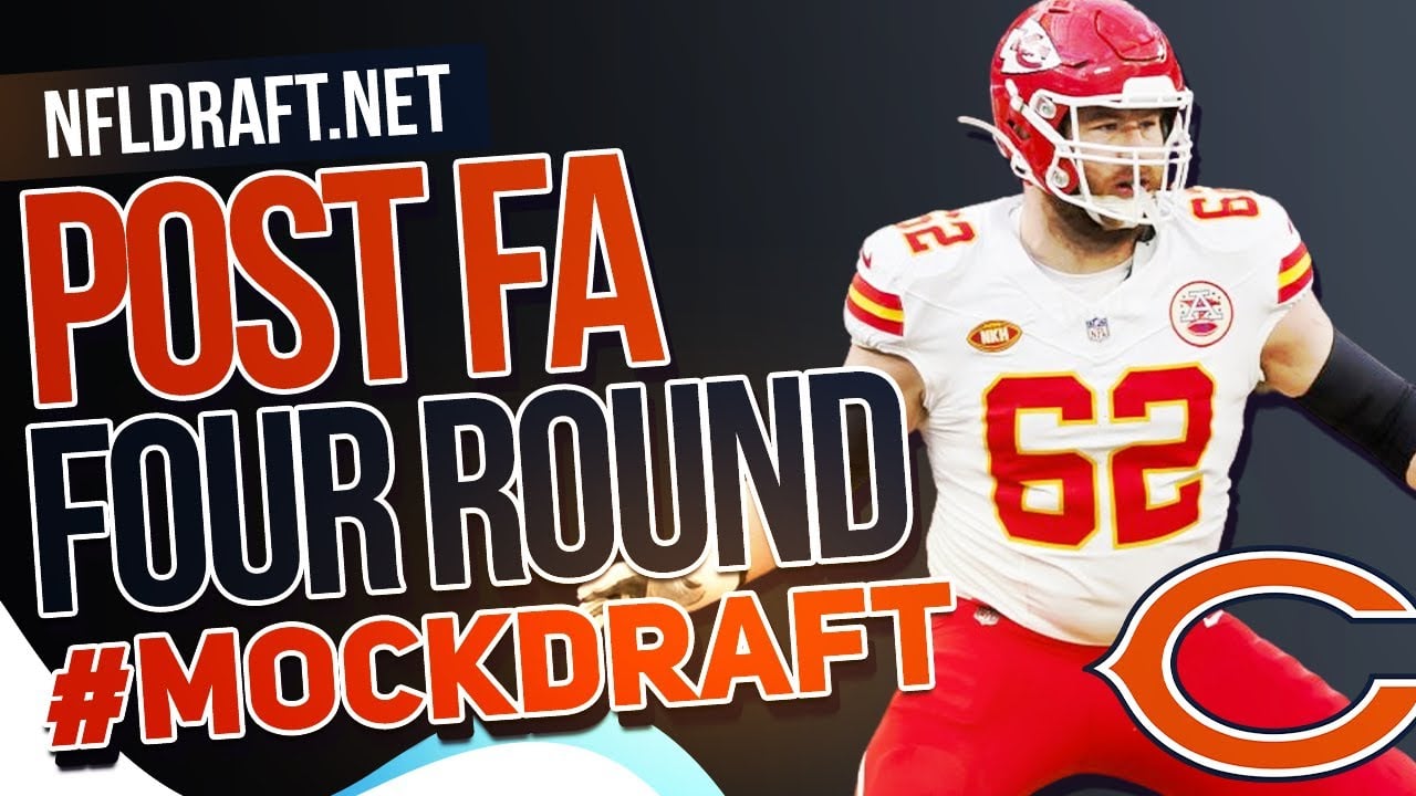 Chicago Bears 2025 Four-Round NFL Mock Draft Post-Free Agency!