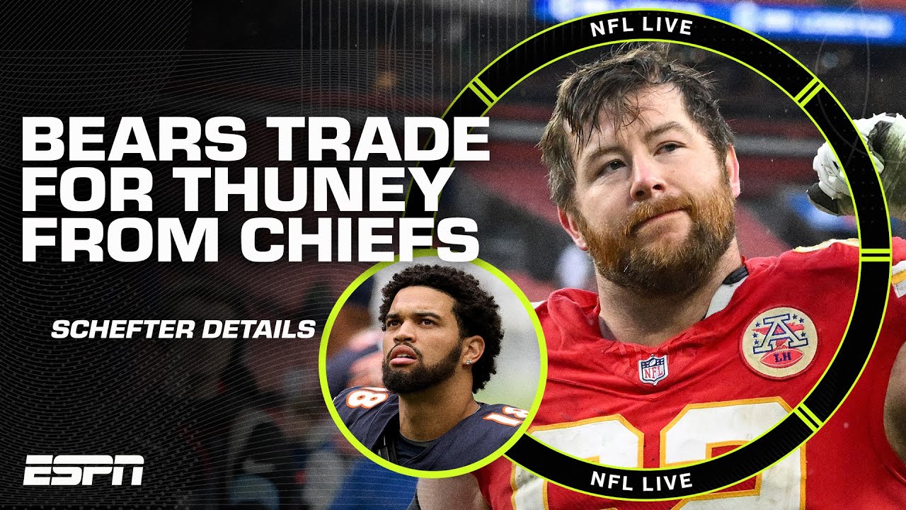 Chiefs trade Joe Thuney to Bears 👀 Chicago is ‘prioritizing protecting Caleb Williams’ – Schefty