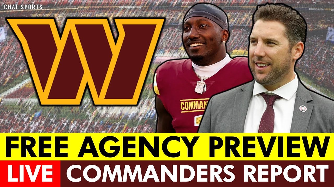 Commanders Report LIVE: NFL Free Agency Preview + 7-Round Commanders Mock Draft AFTER Deebo Trade