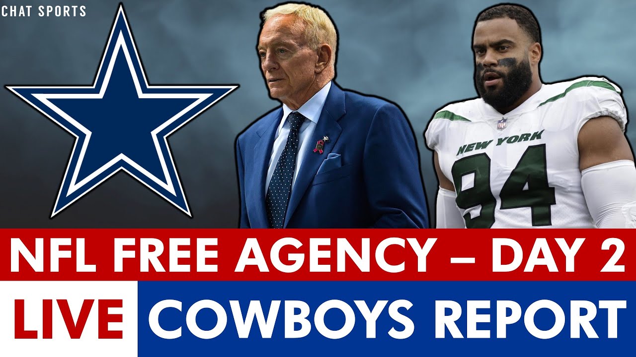 Cowboys 2025 NFL Free Agency LIVE – Day 2: Latest Signings Ft. Solomon Thomas