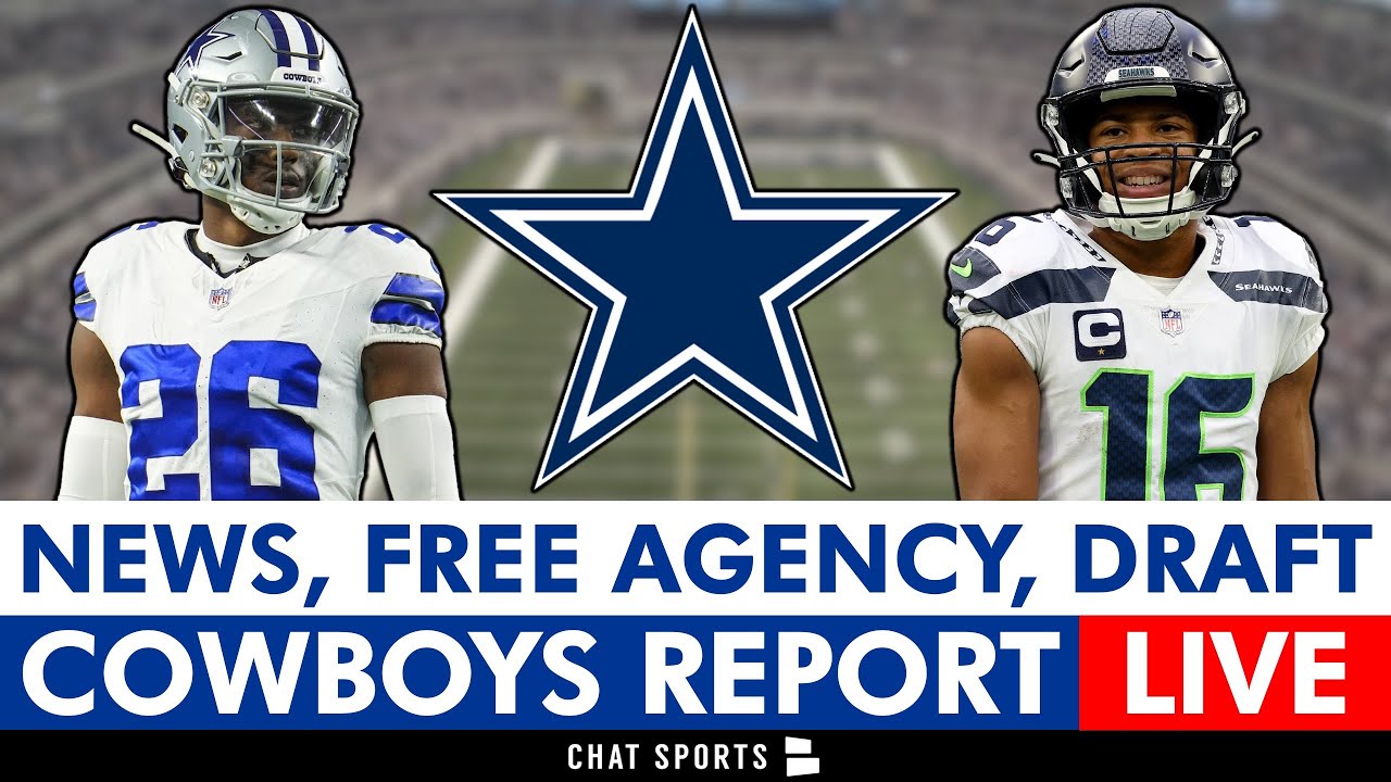 Cowboys Rumors LIVE: Free Agency News, Tyler Lockett, Daron Bland, Backup QB Options, 2025 NFL Draft