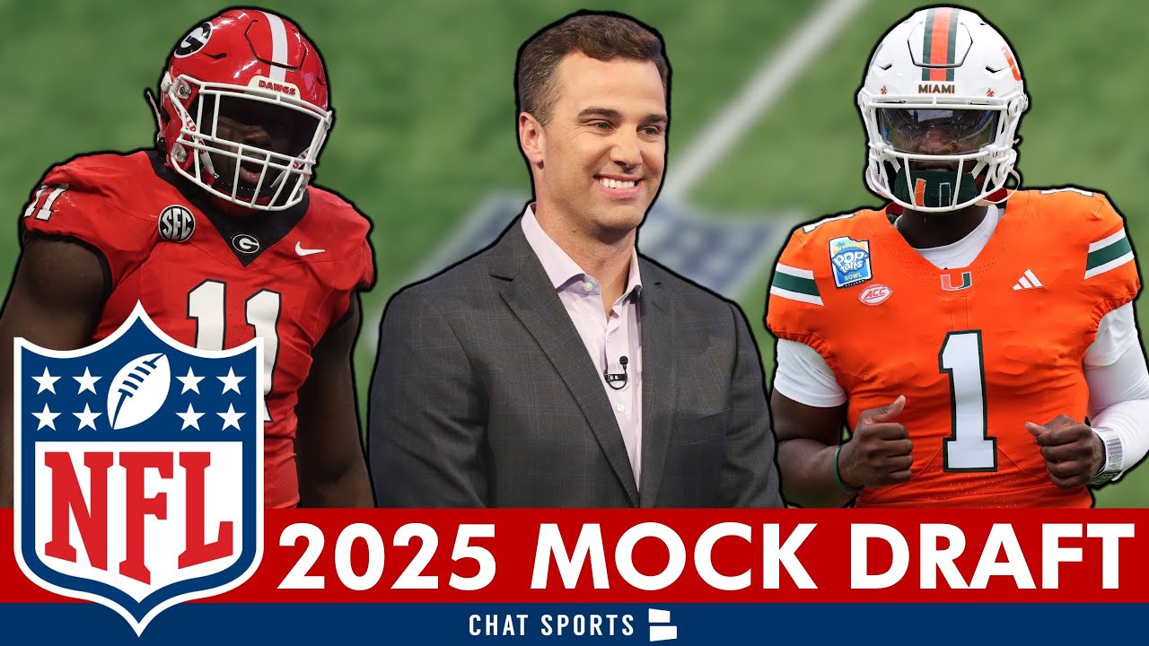 Daniel Jeremiah’s 2025 NFL Mock Draft: 1st Round Pick Projections Ft. A New Pick At #1 Overall