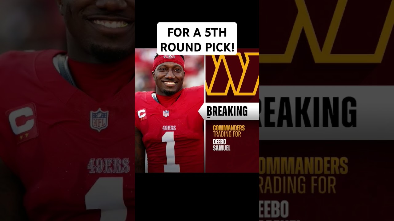 Deebo Traded! #sanfrancisco49ers #washingtoncommanders #washingtonredskins #nfl #nfltrade #nflnews