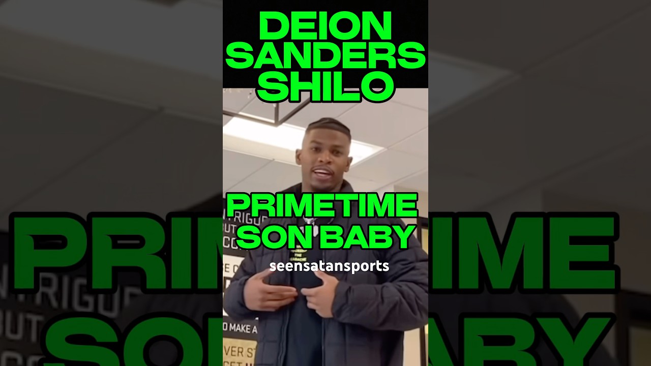 DEION SANDERS SICK of SHILO! #deionsanders #coloradofootball #espn #cfb #nfl #nflnews #trending