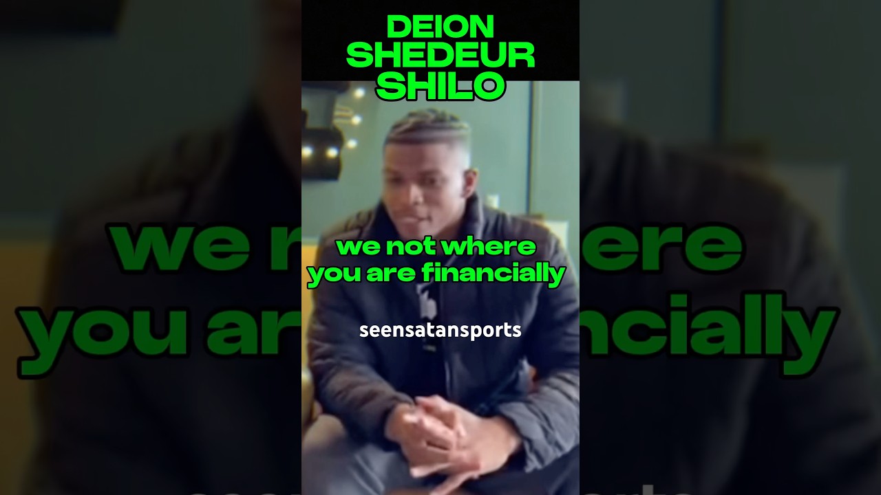 DEION SANDERS SICK of SHILO! #espn #deionsanders #nfl #coloradofootball #nflnews #trending #cfb