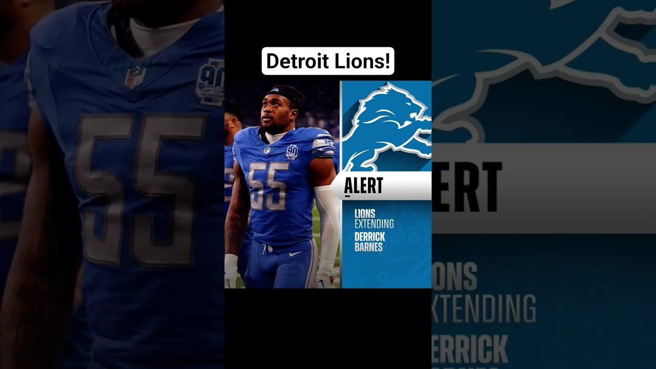 Derrick Barnes Back! #detroitlions #onepride #nfl #nflfootball #nflhighlights #nflnews #nfldraft