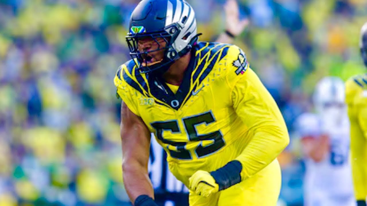 Derrick Harmon College Football Highlights | Oregon Defensive Tackle | 2025 NFL Draft Film