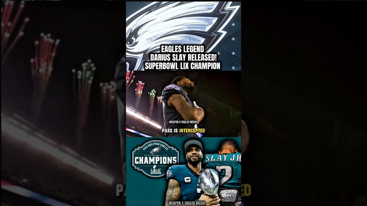 Eagles LEGEND Darius Slay released! Superbowl LIX Champion (Philadelphia Eagles Shorts)