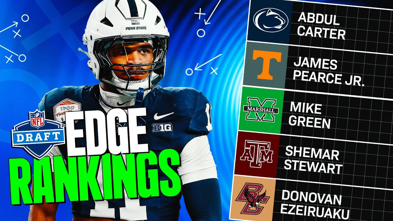 Edge Rankings For The 2025 NFL Draft! | PFF NFL Show