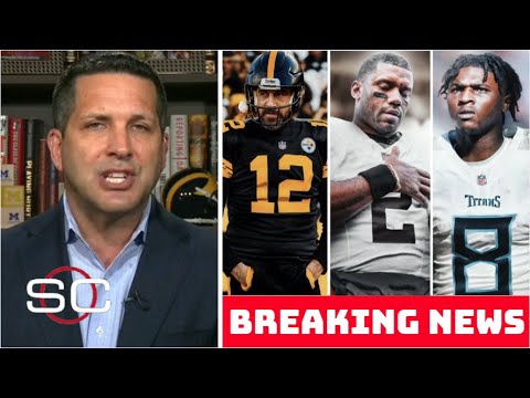 ESPN latest UPDATE: Steelers sign Aaron Rodgers – Browns sign Russell Wilson – Titans draft Cam Ward